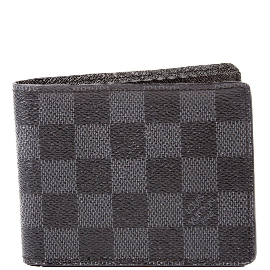 Slender Wallet Damier Graphite