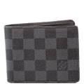 Slender Wallet Damier Graphite