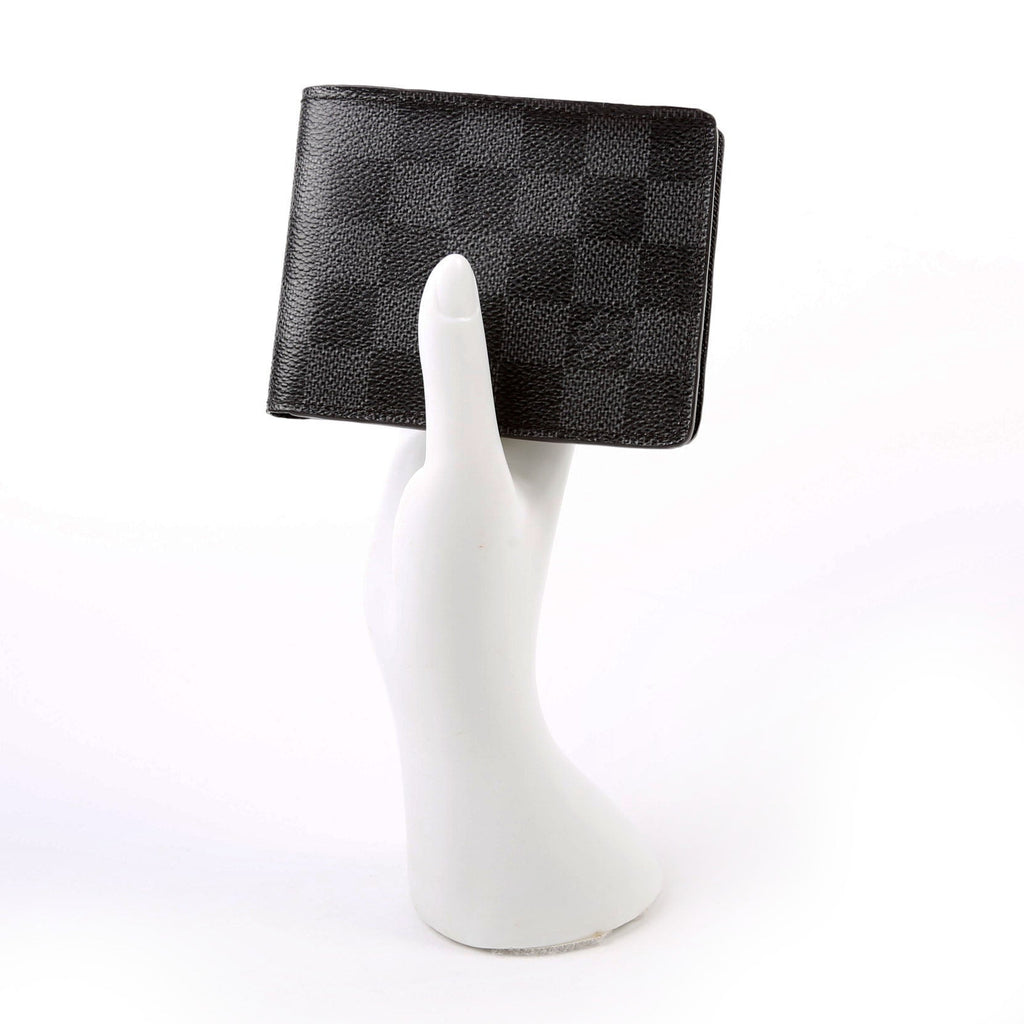 Slender Wallet Damier Graphite
