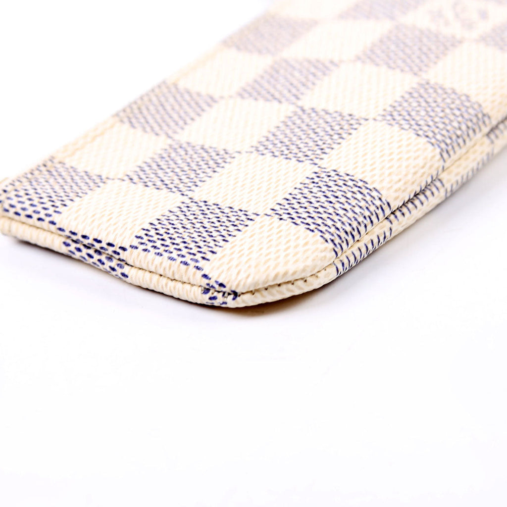 Pochette Cles Damier Azur