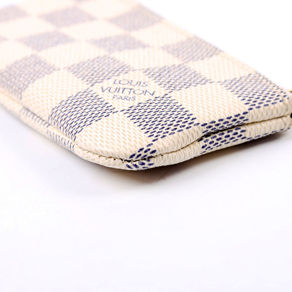 Pochette Cles Damier Azur