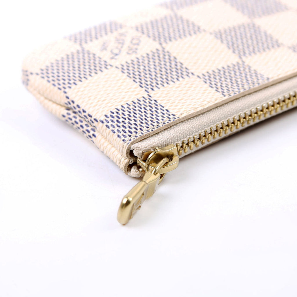 Pochette Cles Damier Azur