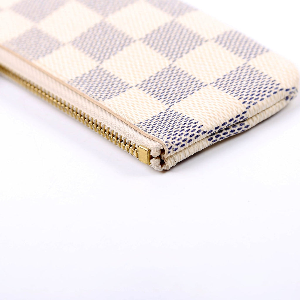 Pochette Cles Damier Azur