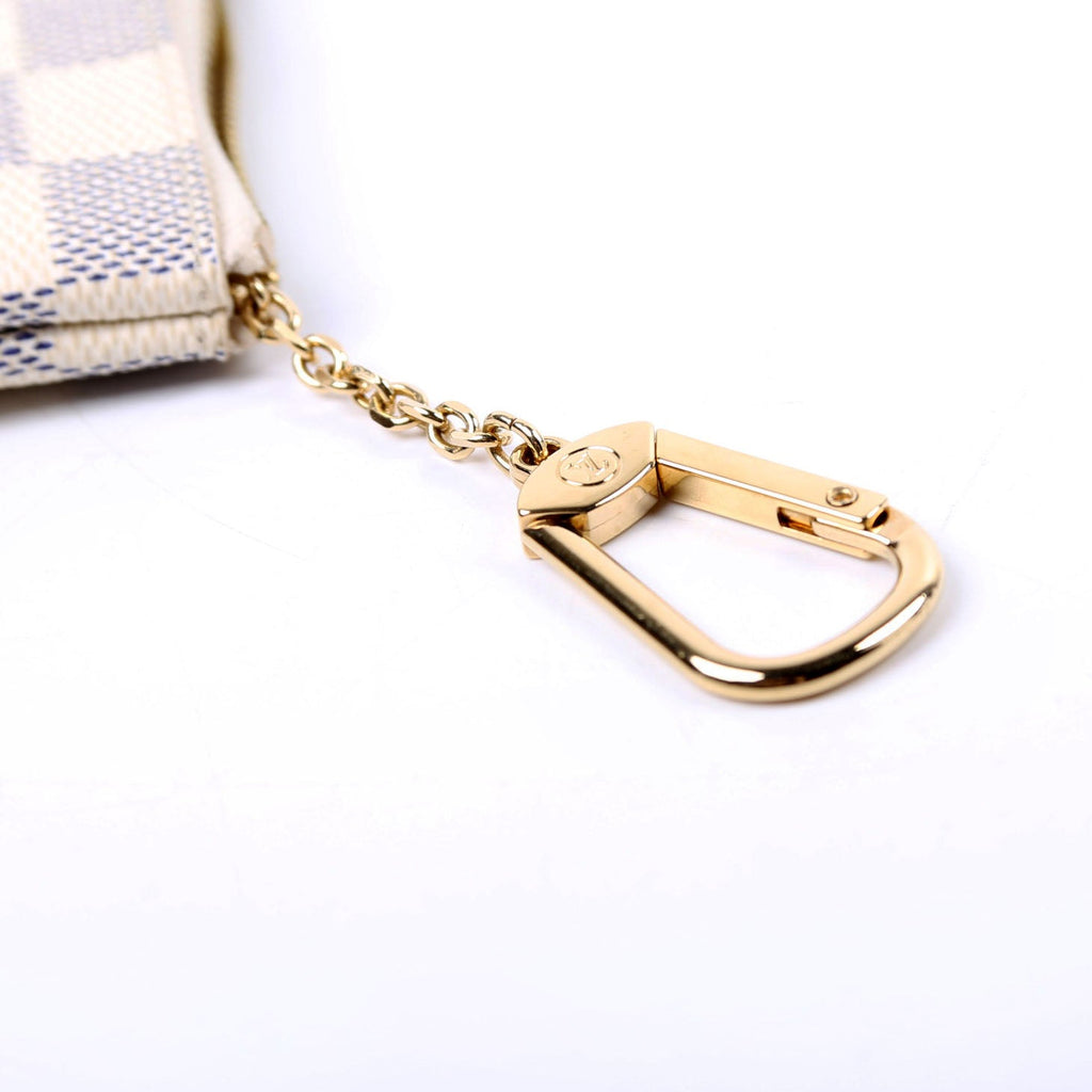 Pochette Cles Damier Azur