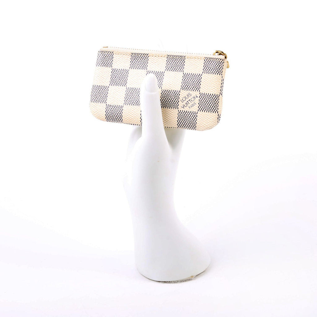 Pochette Cles Damier Azur