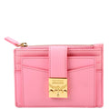 Patricia Mini Card Holder Calfskin Pink