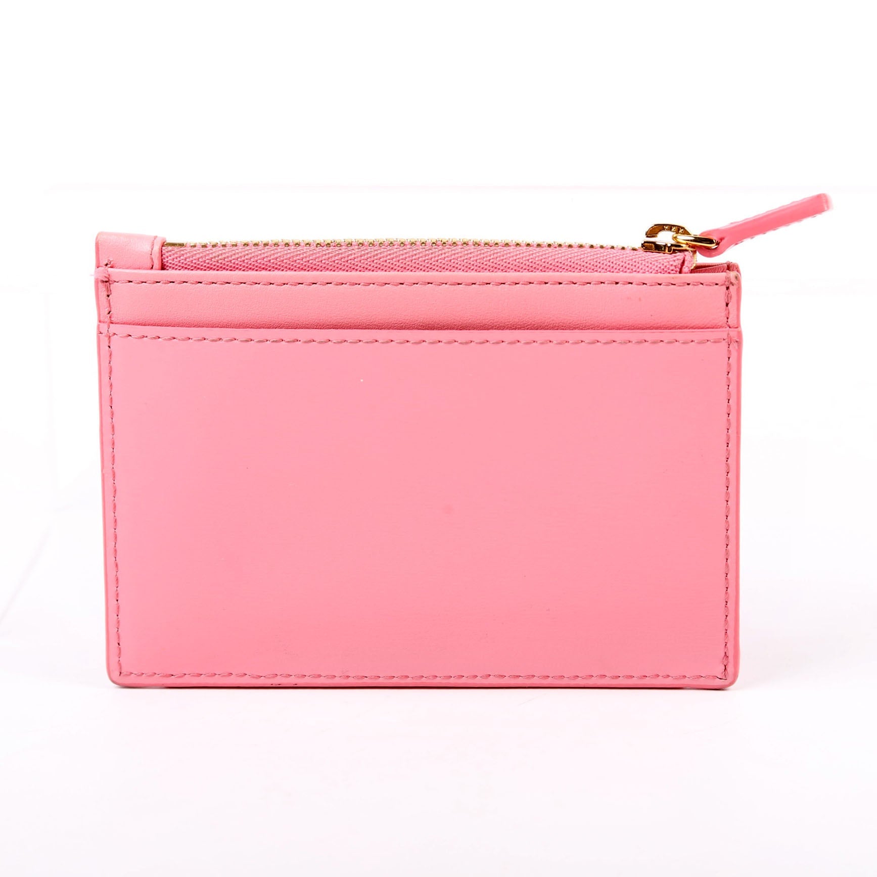 Patricia Mini Card Holder Calfskin Pink
