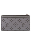 Coin Card Holder Taiga Monogram Gunmetal