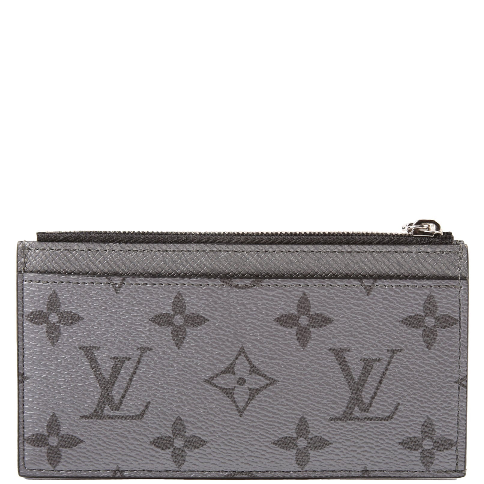 Coin Card Holder Taiga Monogram Gunmetal