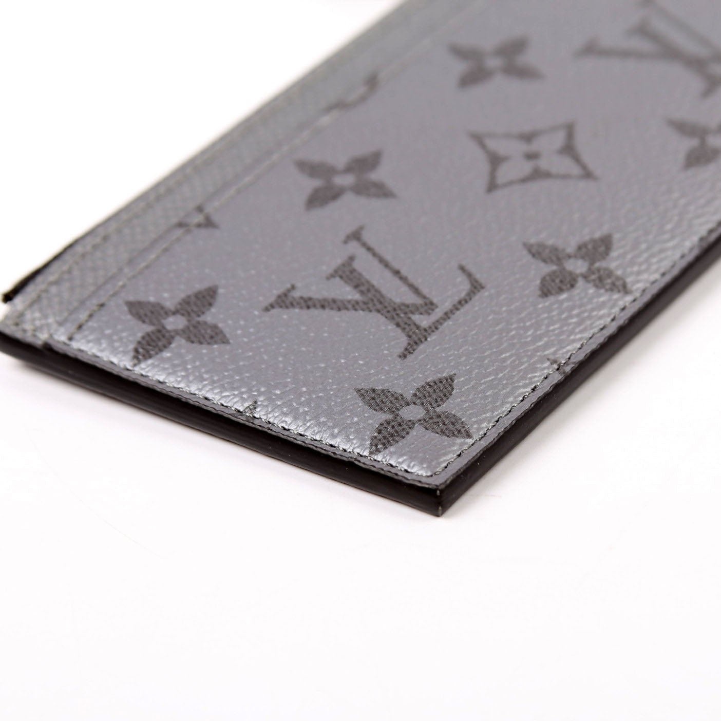 Coin Card Holder Taiga Monogram Gunmetal