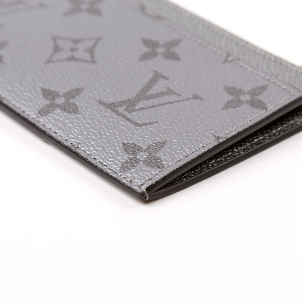 Coin Card Holder Taiga Monogram Gunmetal