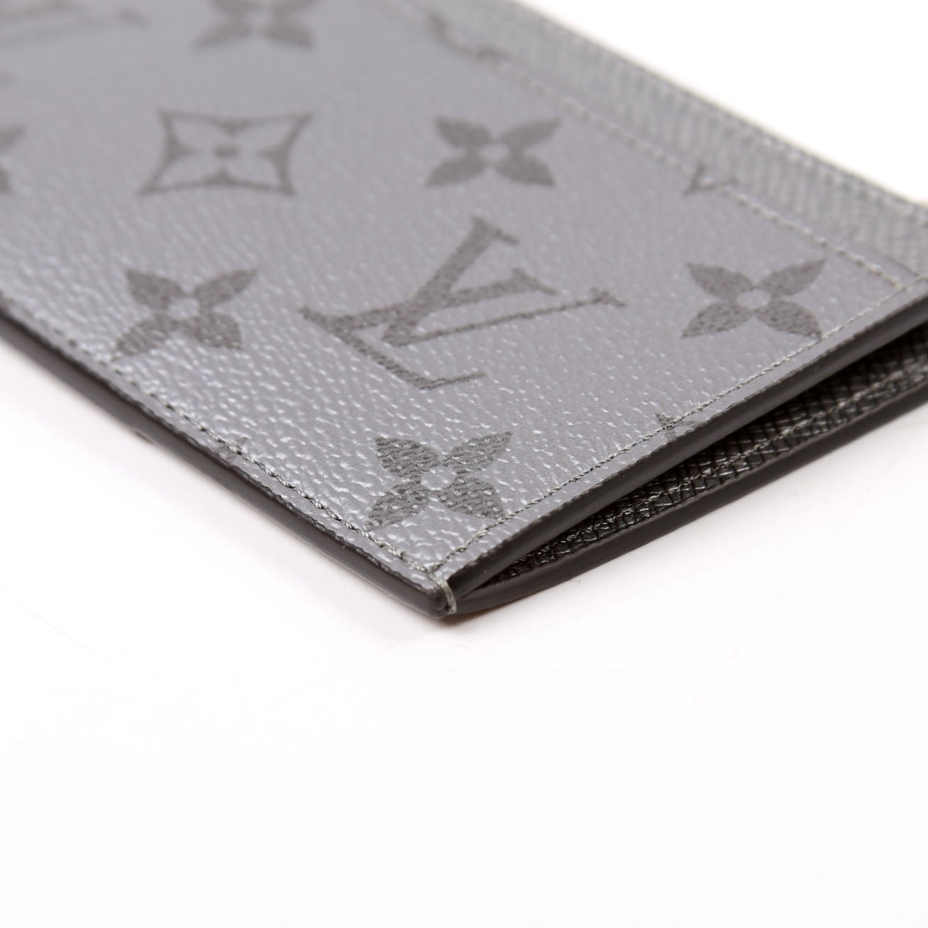 Coin Card Holder Taiga Monogram Gunmetal