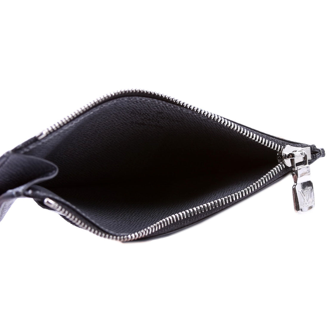Coin Card Holder Taiga Monogram Gunmetal