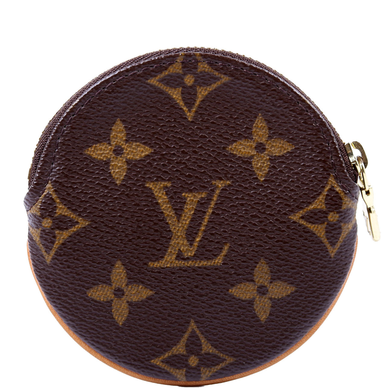 Round Coin Purse Monogram