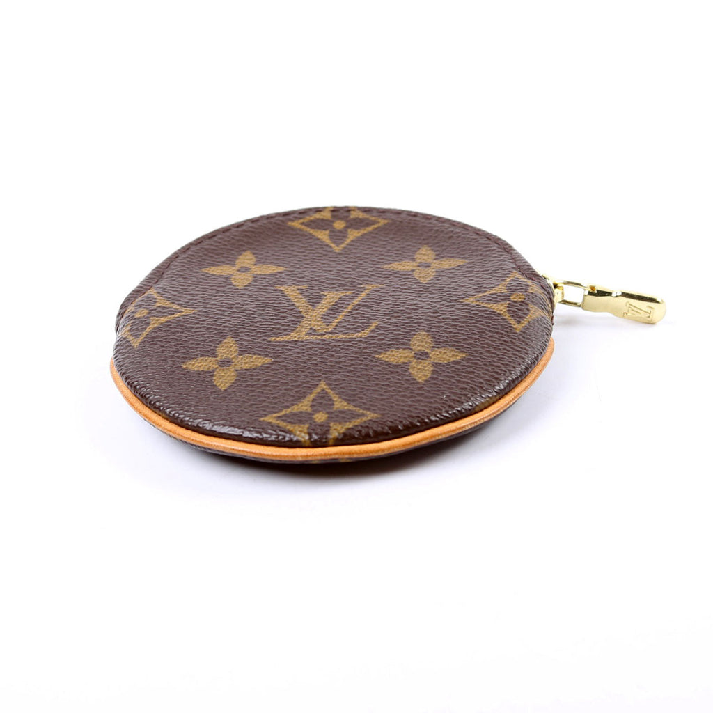 Round Coin Purse Monogram