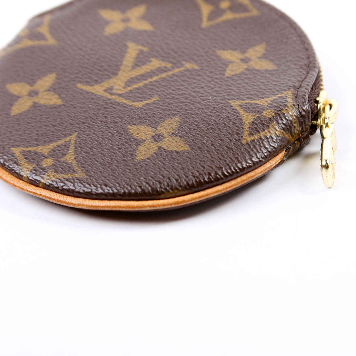 Round Coin Purse Monogram