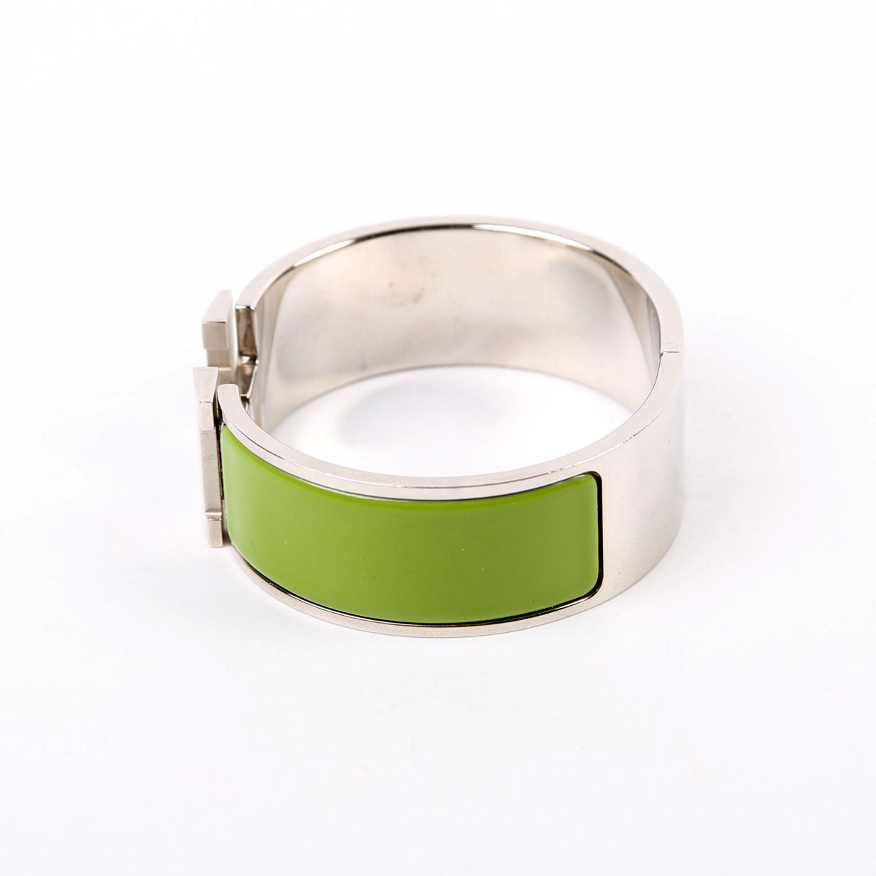 Clic Clac Wide PM Silver/Green