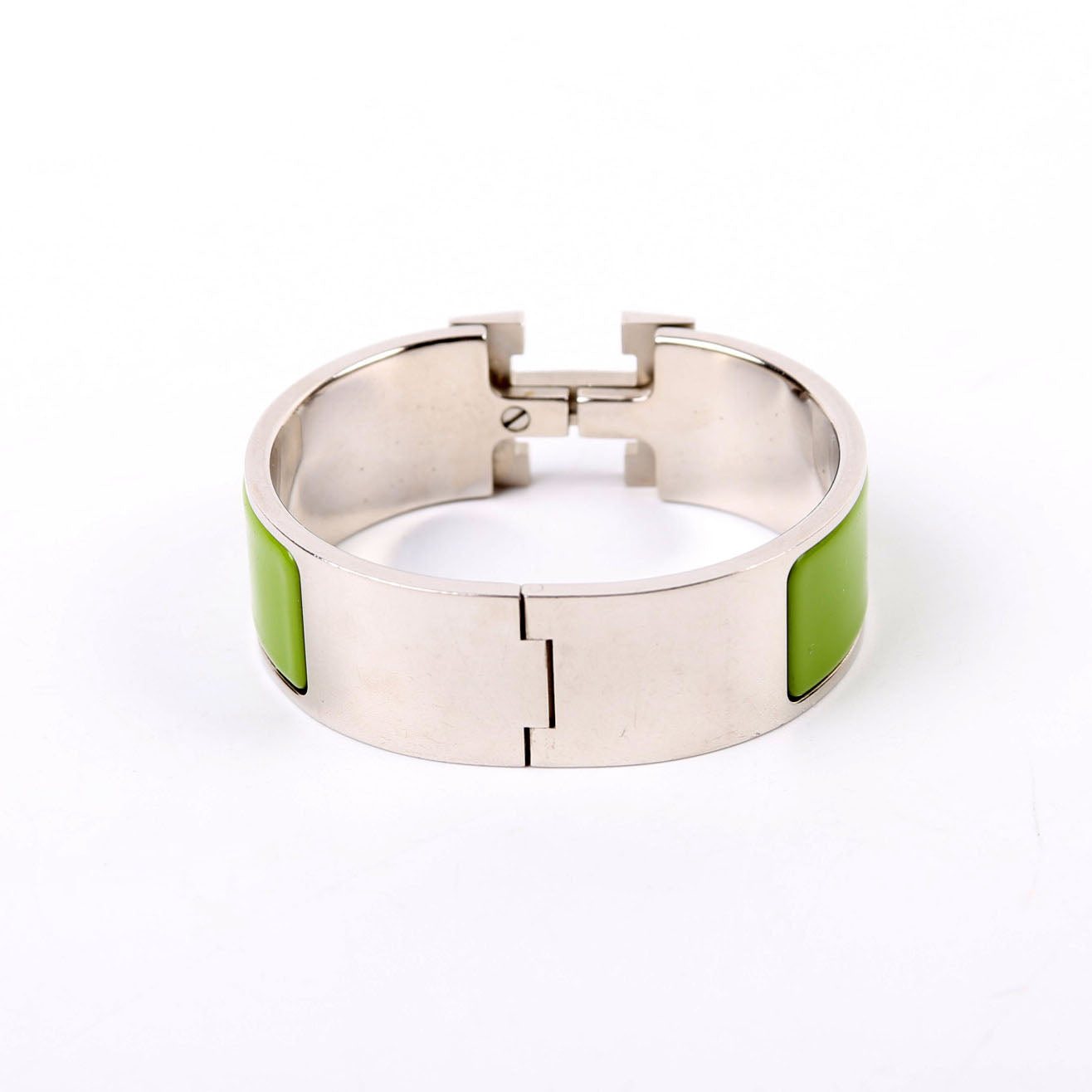 Clic Clac Wide PM Silver/Green