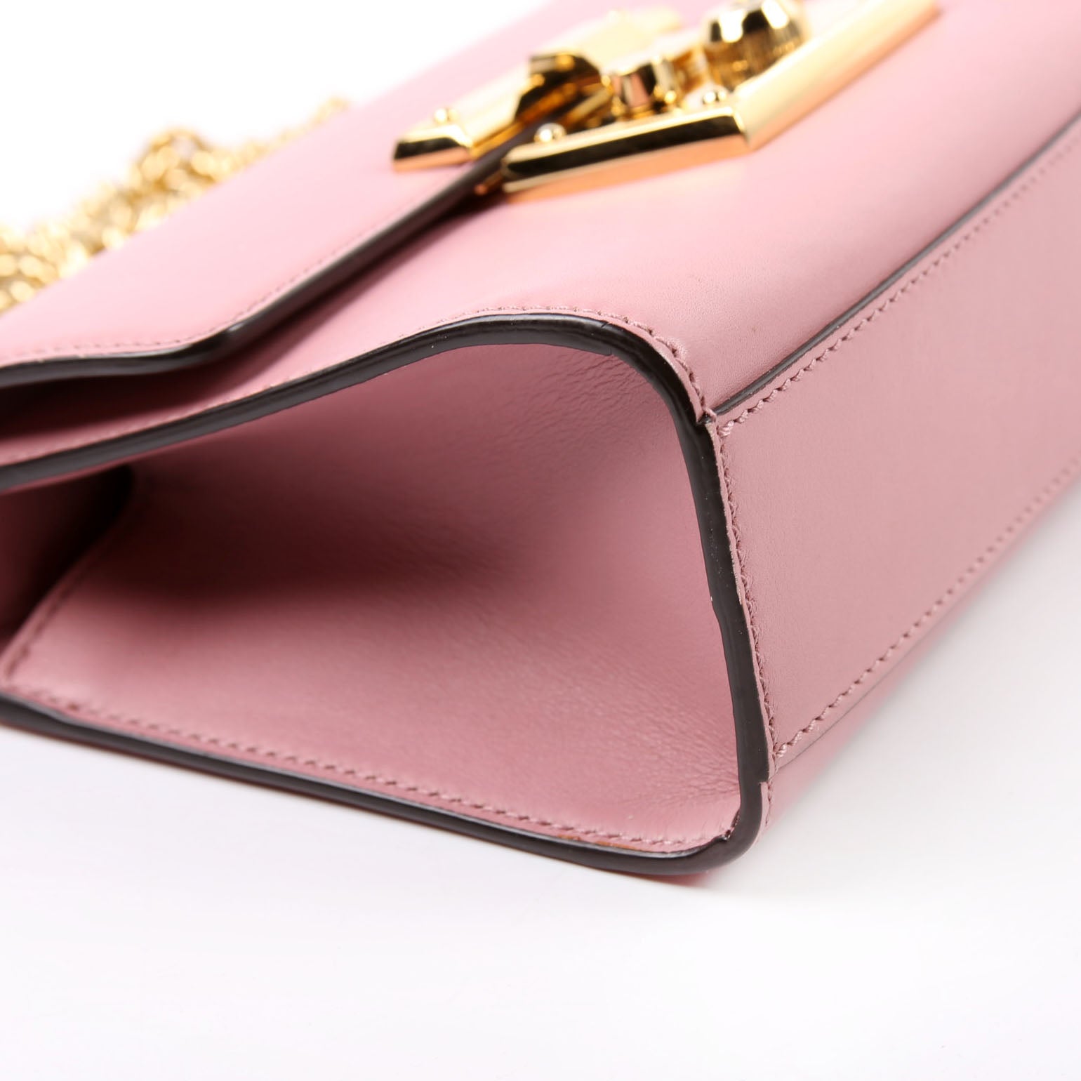 Gucci 409487 Padlock Smooth Leather