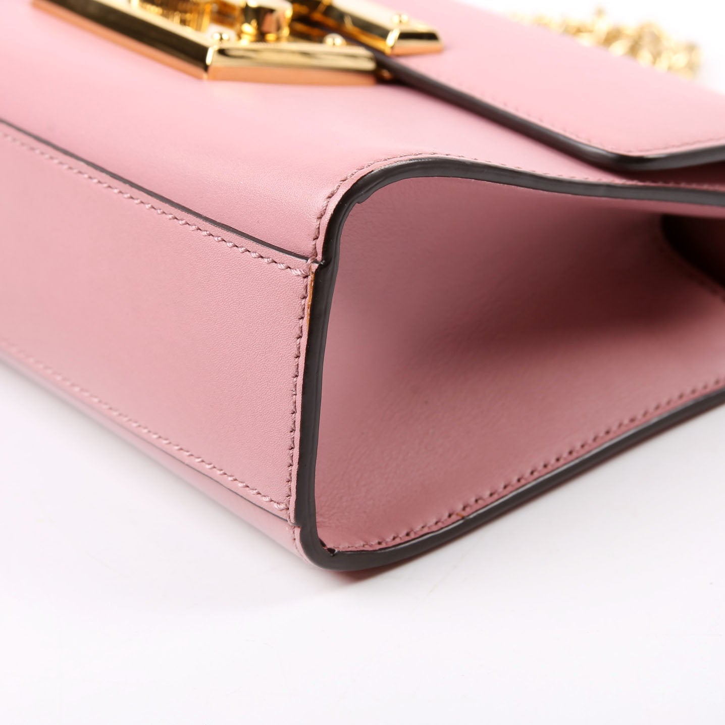 Gucci 409487 Padlock Smooth Leather