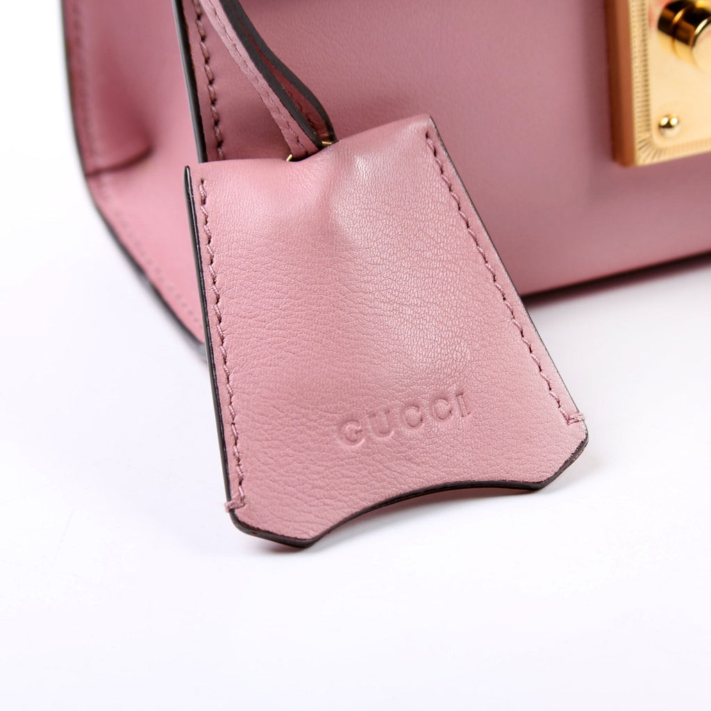 Gucci 409487 Padlock Smooth Leather