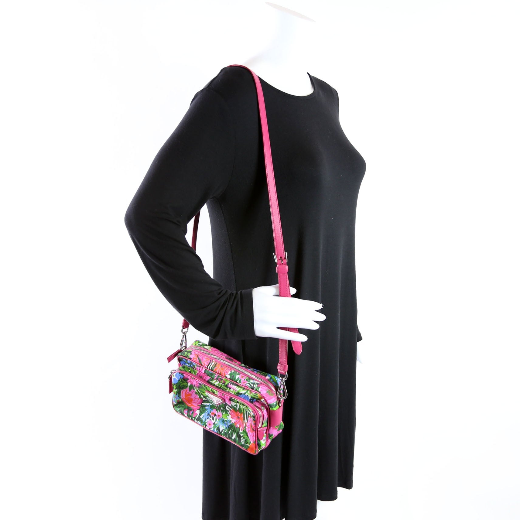 Tessuto Printed Nylon Camera Bag