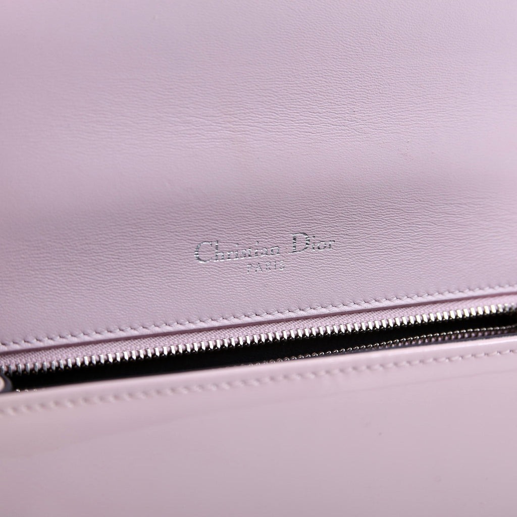Dior Diorama Patent Micro-Cannage Pink