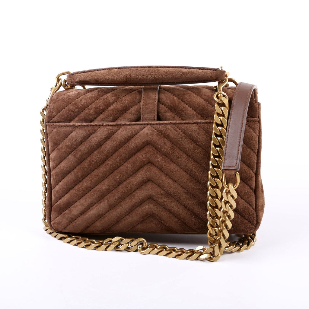 College Bag Medium Suede 600279