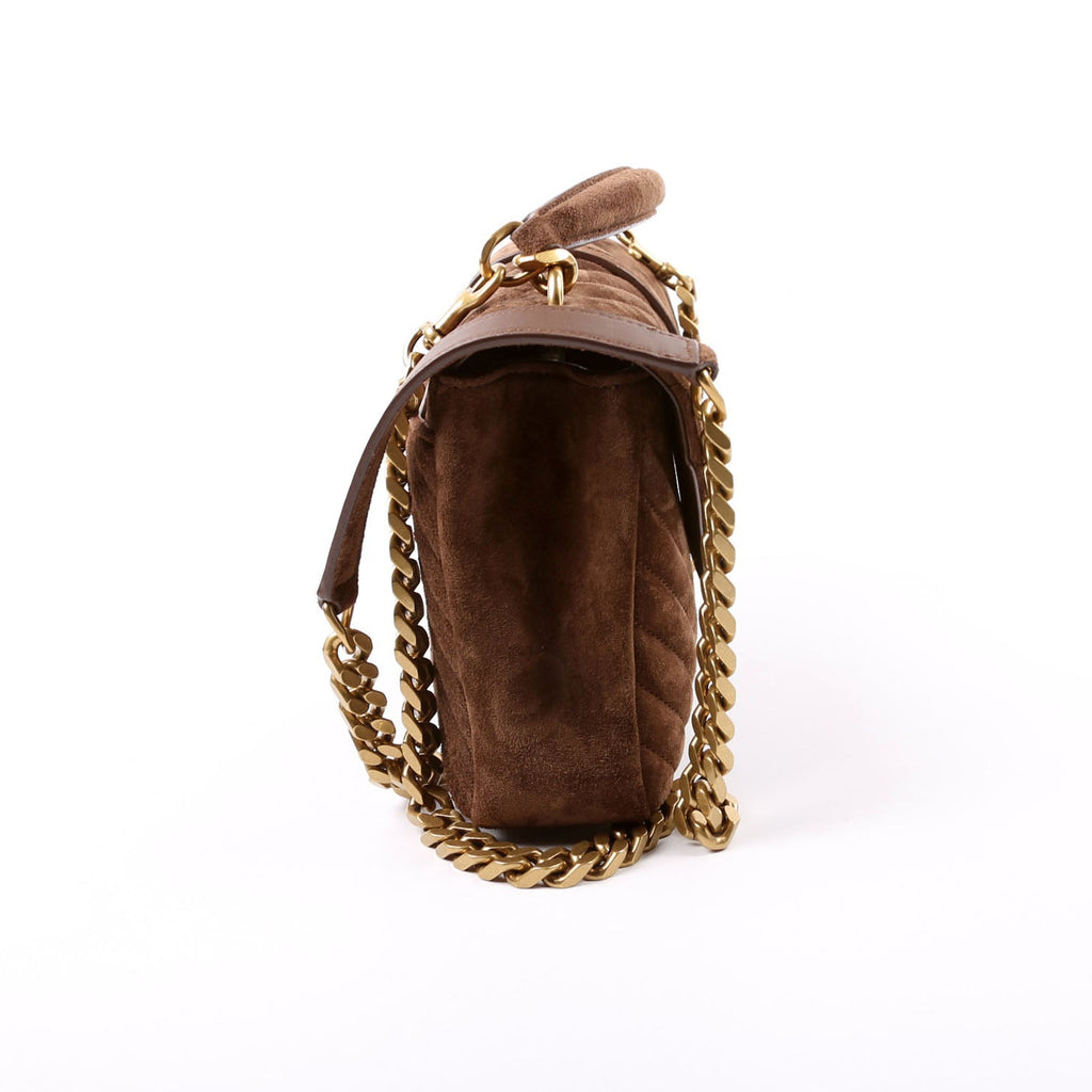 College Bag Medium Suede 600279