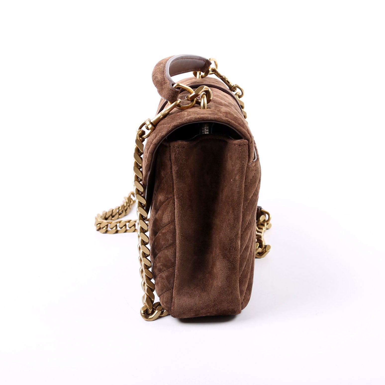 College Bag Medium Suede 600279