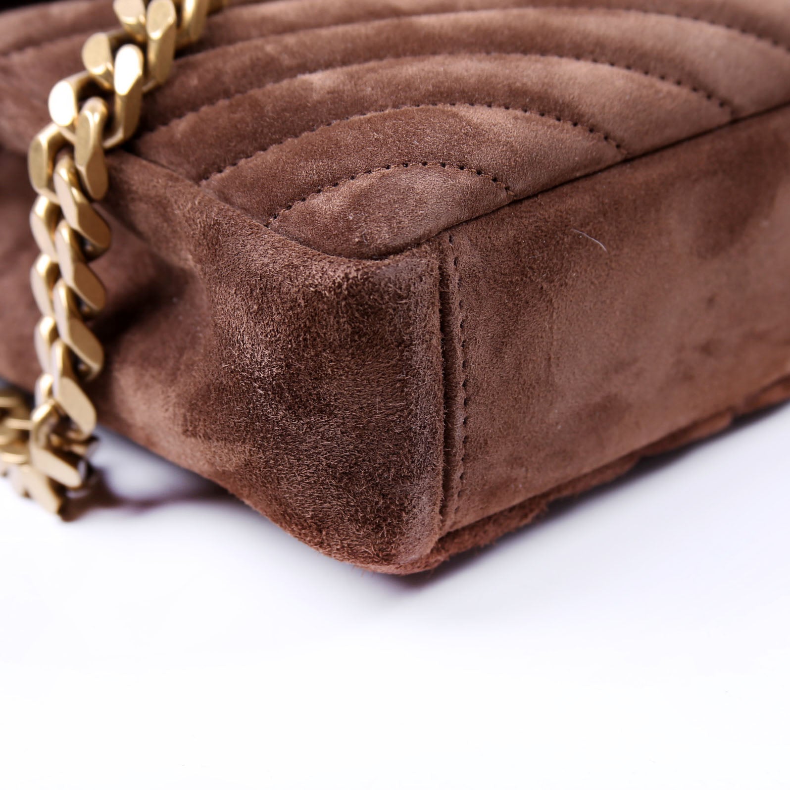 College Bag Medium Suede 600279