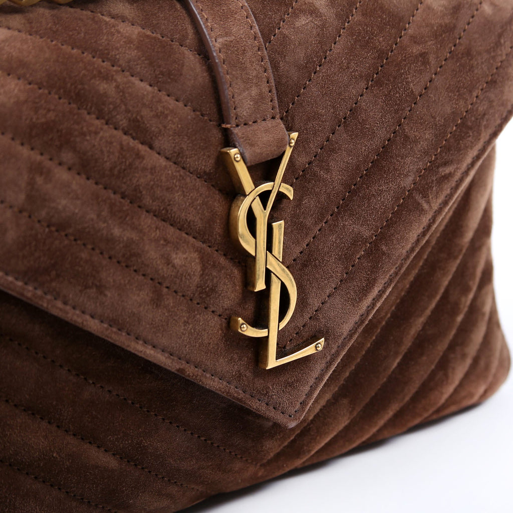 College Bag Medium Suede 600279