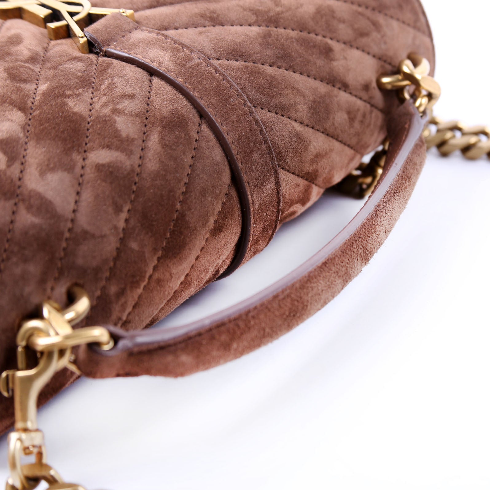 College Bag Medium Suede 600279