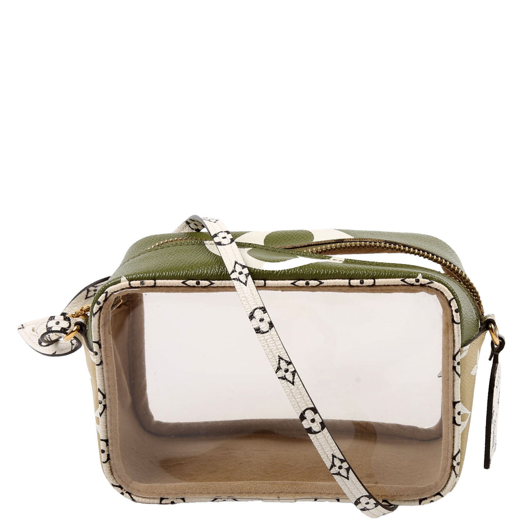 Beach Pouch Giant Monogram Kaki