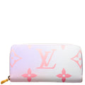 Zippy Wallet Giant 'Spring In The City' Monogram Purple
