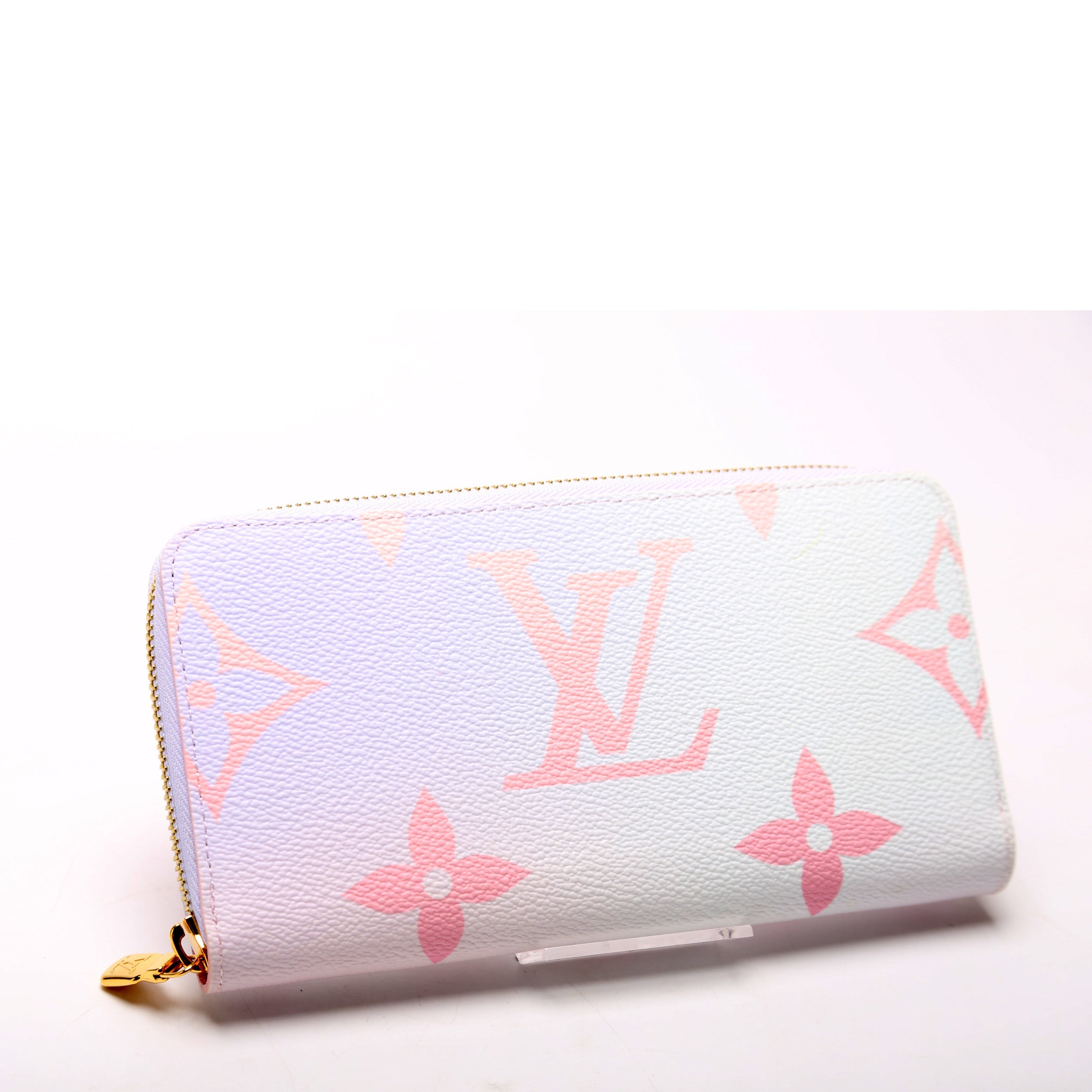 Zippy Wallet Giant 'Spring In The City' Monogram Purple