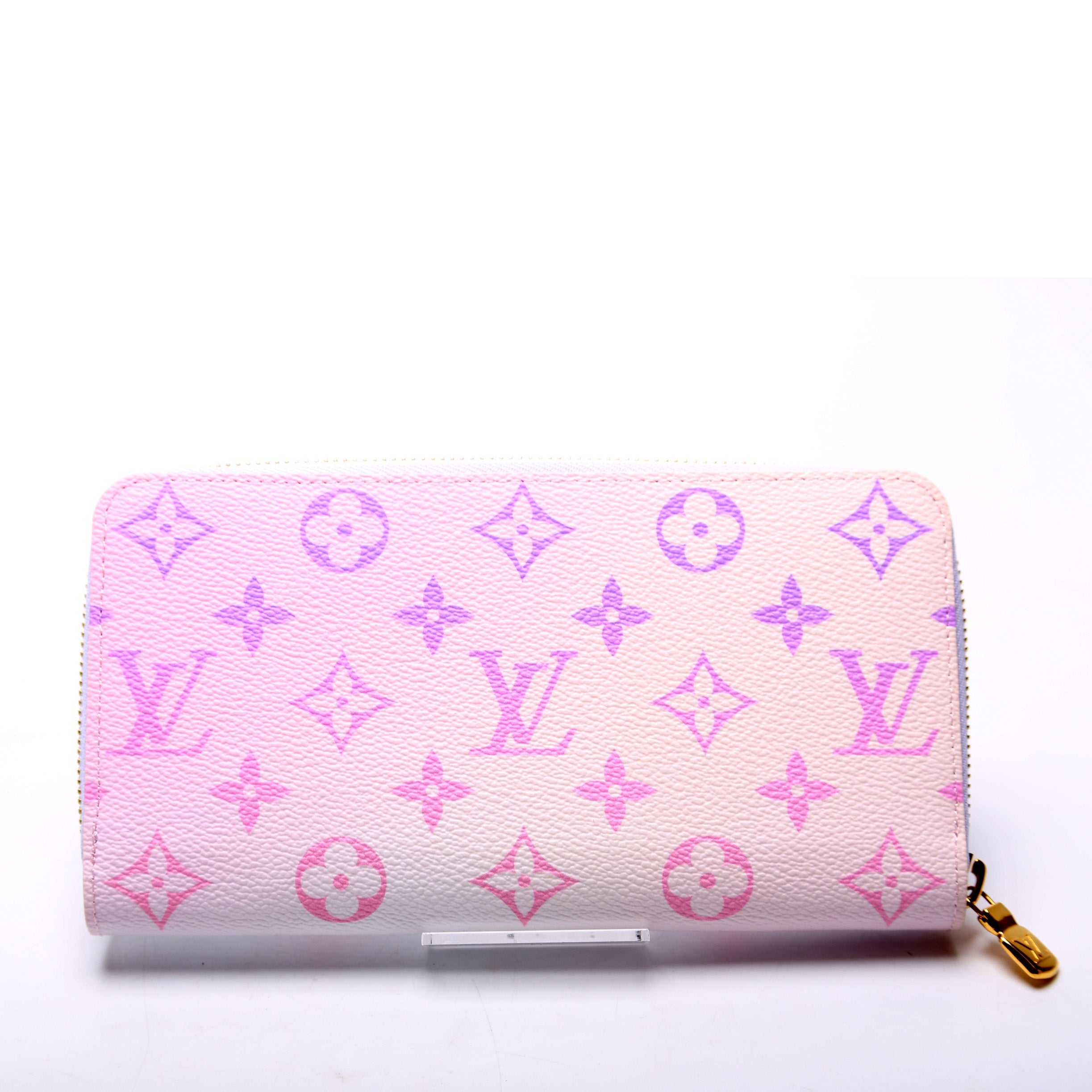 Zippy Wallet Giant 'Spring In The City' Monogram Purple