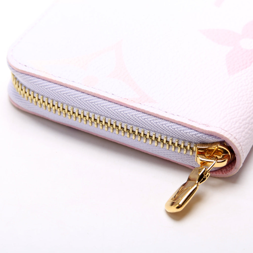 Zippy Wallet Giant 'Spring In The City' Monogram Purple