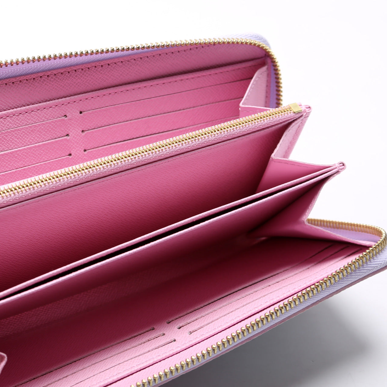Zippy Wallet Giant 'Spring In The City' Monogram Purple