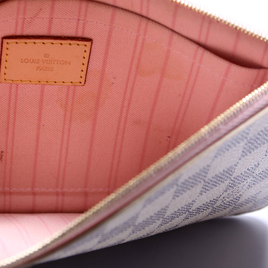 Pochette Only Damier Azur Neverfull