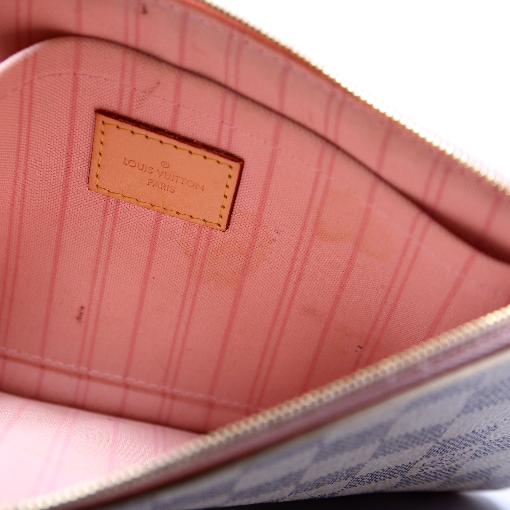 Pochette Only Damier Azur Neverfull