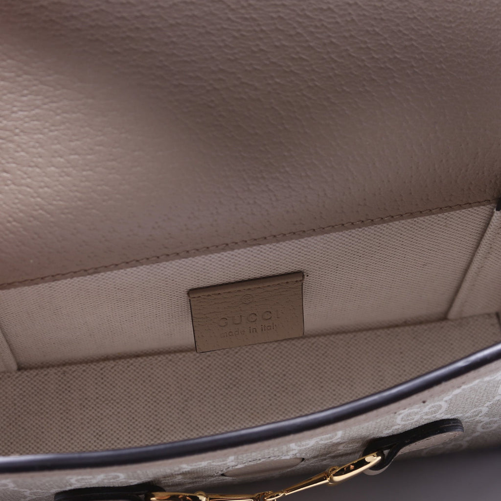 699296 1955 Horsebit Mini Bag Beige