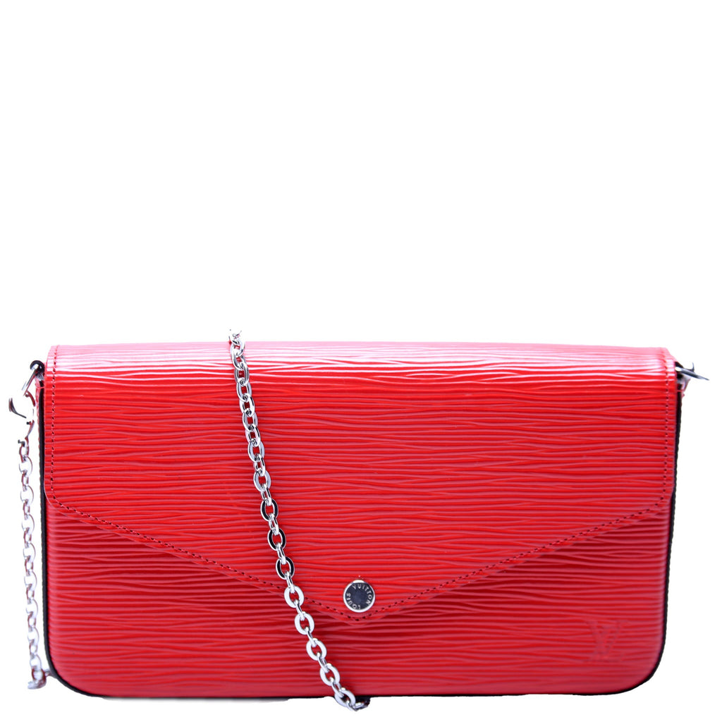 Pochette Felicie Epi Red