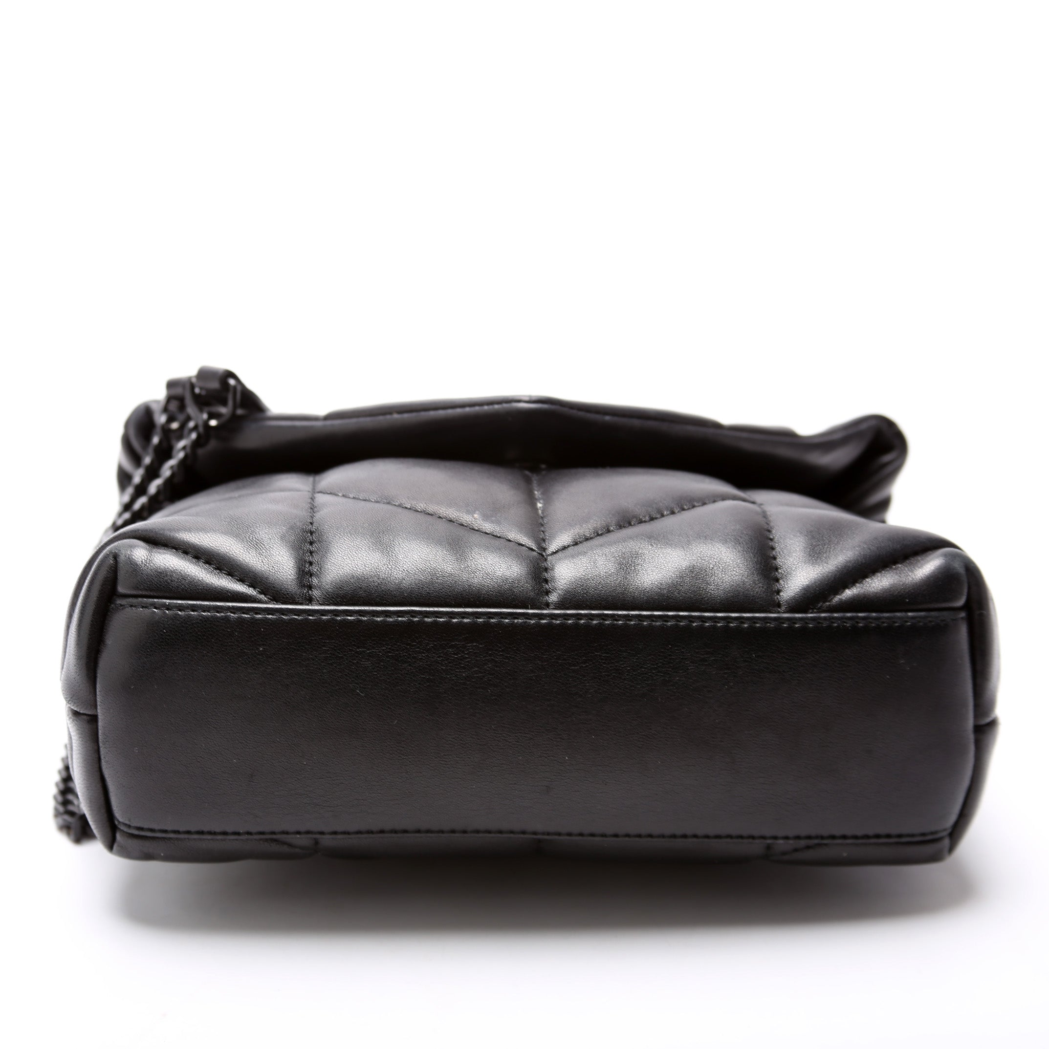 759337 Loulou Toy Quilted Lambskin Black