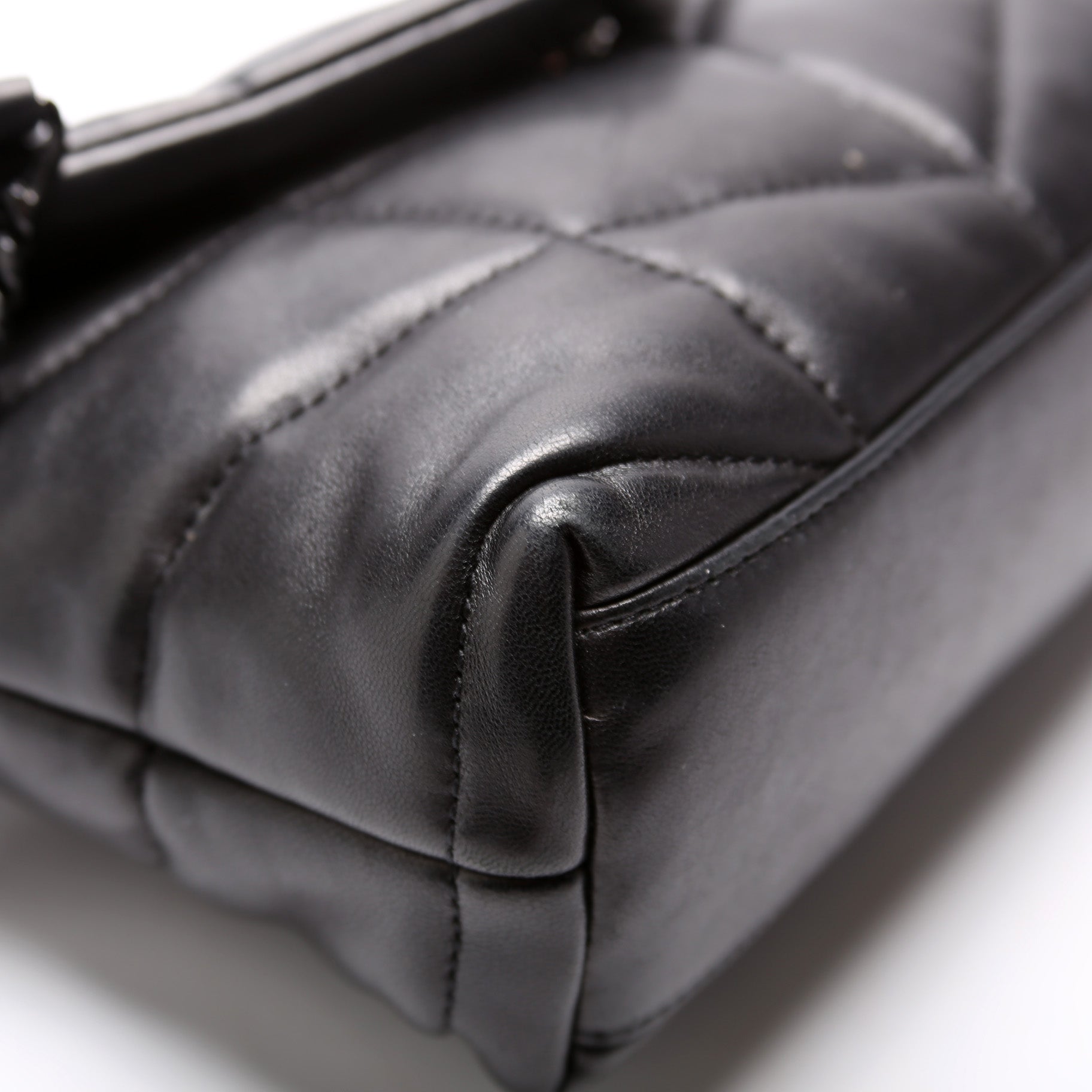 759337 Loulou Toy Quilted Lambskin Black