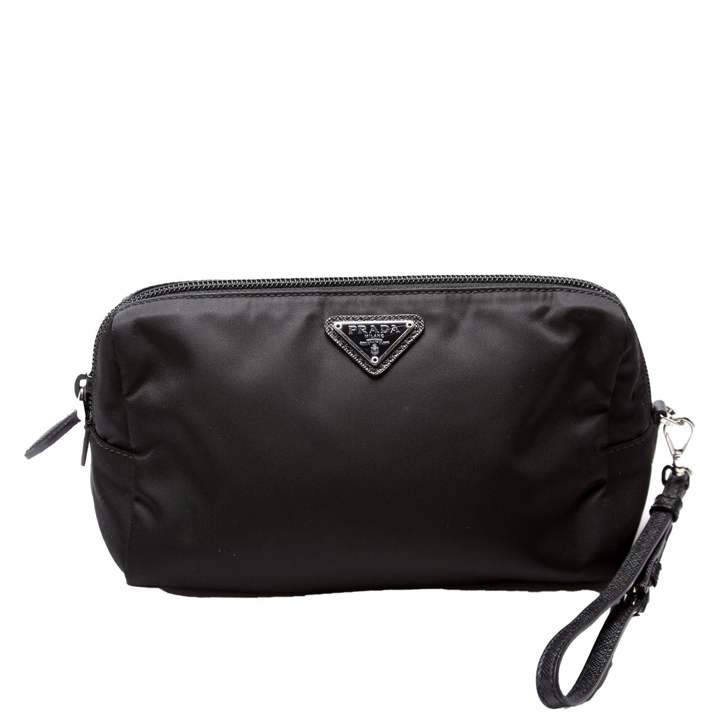 1NS693 Re-Nylon Pouch Black