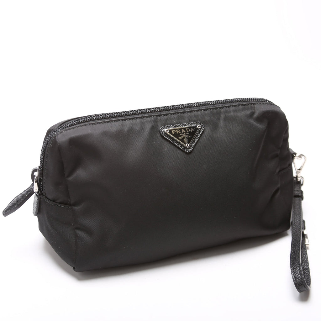 1NS693 Re-Nylon Pouch Black