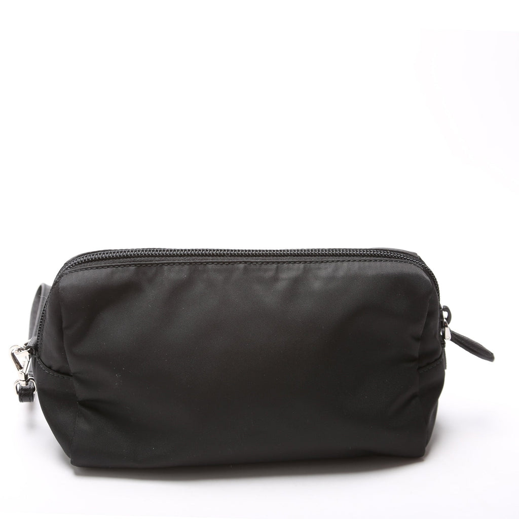 1NS693 Re-Nylon Pouch Black