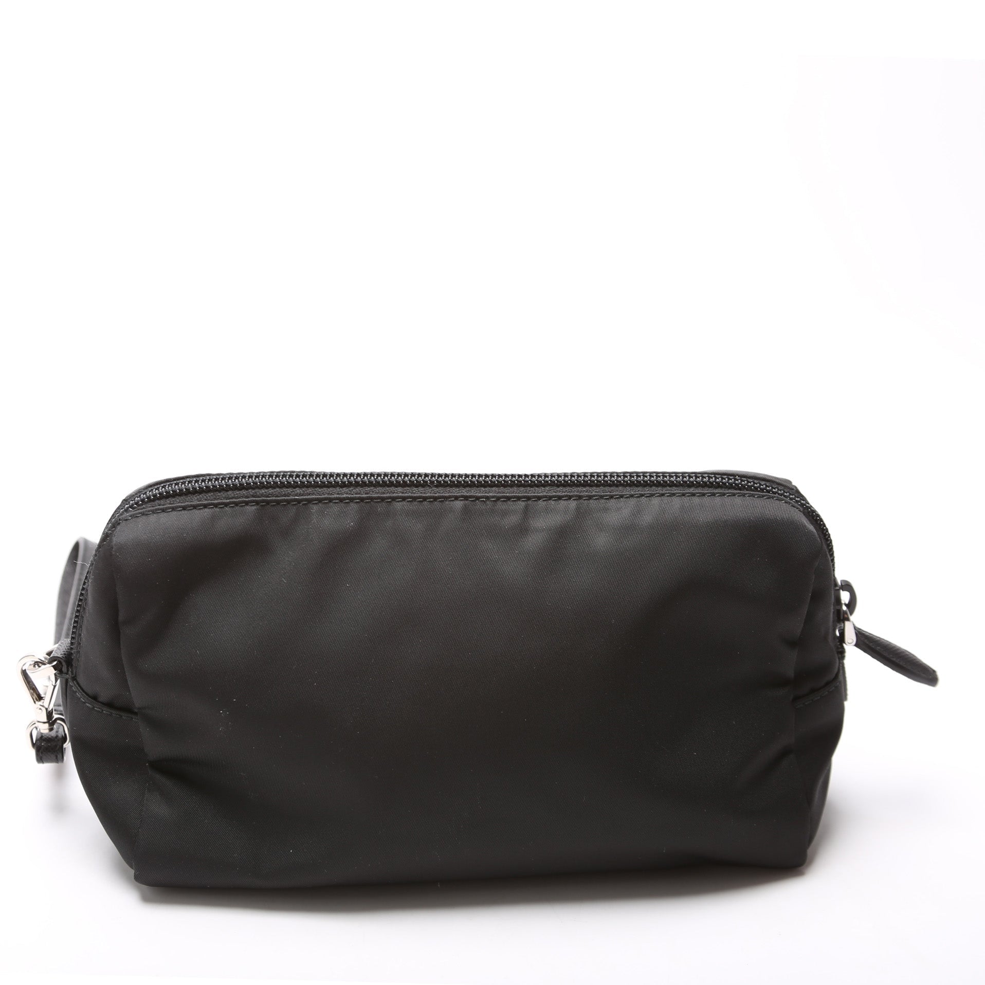 1NS693 Re-Nylon Pouch Black