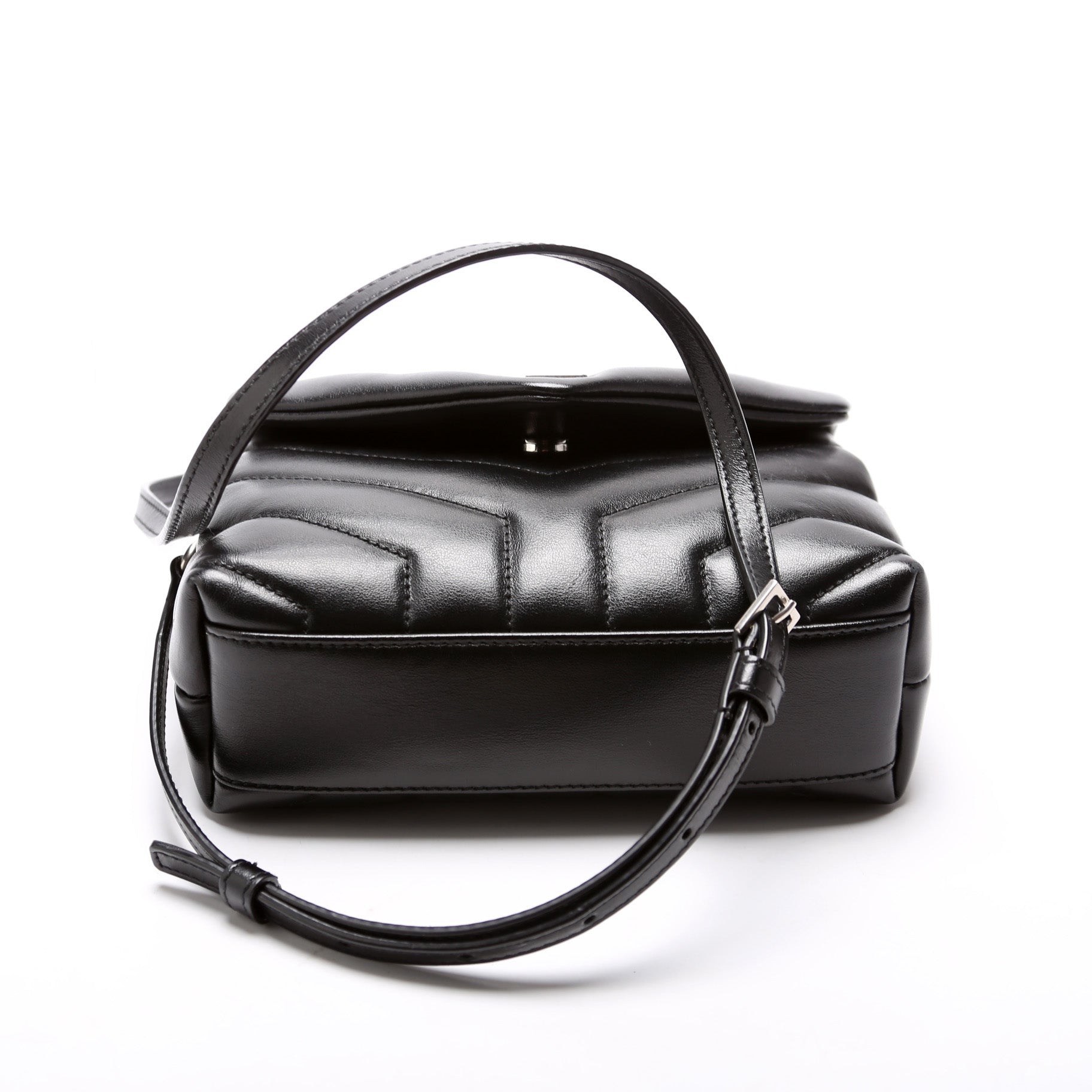 Loulou Satchel Toy Crossbody 678401 Black